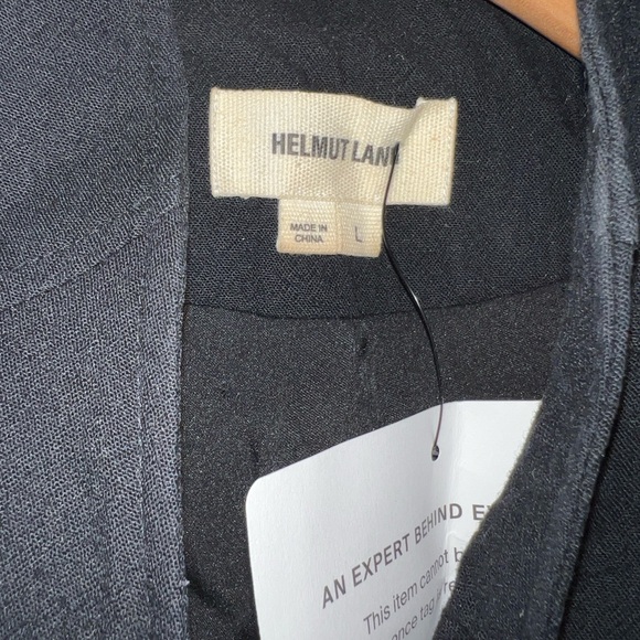 HELMUT LANG 100% Lamb Leather Switch Blouson Jacket - Picture 6 of 10